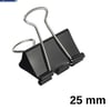 Kraf 425G Binder Klips 25 mm Metal Kıskaç 12li 