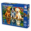 KS PUZZLE FEARLESS PUPPIES 100