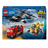 LEGO CITY HELİKOPTER İTFAİYE VE DENİZALTI