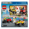 LEGO CITY PİZZA İTFAİYE VE YARIŞ ARABASI