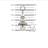 LEGO KEYLIGHT STORMTROOPER ANAHTARLIK KE12H