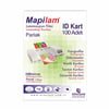 Mapilam ID kart Laminasyon Filmi 125 mikron 100 adet 