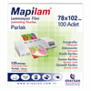 Mapilam Kimlik Laminasyon Filmi 125 mikron 100 adet 