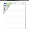Mas 3693 Askılı Çizgili Flipchart Kağıdı 64x90 cm 25 Yaprak