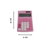 Noki Hesap Makinesi Pembe H-Mc010 
