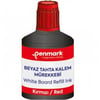PENMARK BEYAZ TAHTA KALEMİ MÜREKKEBİ 100ML KIRMIZI