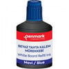 PENMARK BEYAZ TAHTA KALEMİ MÜREKKEBİ 100ML MAVİ