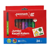 PENMARK SÜPER YIKANABİLİR JUMBO KEÇELİ KALEM SET 24 LÜ