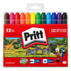 Pritt Jumbo Yuvarlak Uç 12’li Keçeli Kalem