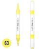 Rich Art-X Acrylic Marker Duo 63 Çift Uçlu Kalem  