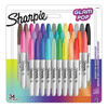 SHARPIE PERMANENT MARKÖR FINE GLAM POP 34 LÜ BLS