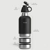 Stevig ST-212 1,9 LT Black 4 Multi Cup çelik termos 