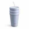Stevig ST-246 600 ML Zen Blue 3 Bubble pipetli tumbler çelik termos