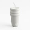 Stevig ST-249 600 ML White Stone 3 Bubble pipetli tumbler çelik termos