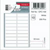 TANEX OFC-109 BEYAZ OFİS ETİKET