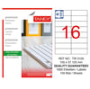 TANEX TW-2105 105*37 125 MM LAZER ETİKET 100 ADET