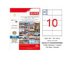TANEX TW-2610 105*57 MM LAZER ETİKET 100 ADET