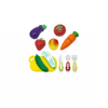 TIME TOYS BİRLİK PARÇALI KESİLEBİLEN SEBZE&MEYVELER