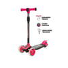 VARDEM IŞIKLI TWİST SCOOTER PEMBE