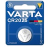 Varta CR2025 3V Lityum Düğme Pil Tekli Blister Pil Paketi 