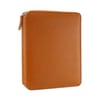 VJ Panama Zipper Folder Organizer Defter Kahverengi