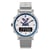 X Watch DB Silver Blue Akıllı Saat Şık ve Teknolojik