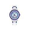 X WATCH RB Mavi 38 mm Silikon Kol Saati