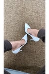 Beyaz Kadın Topuklu Ayakkabı Stiletto