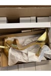 Gold Kadın Topuku Sandalet