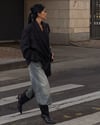 Siyah xl Kesim Bootie