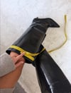 Xl Baldır Siyah Kroko Desen Çİzme