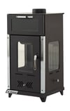 Fanus F410 3 tarafı camlı Mini Fırınlı Soba 