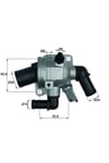 55194271 Termostat Komple 88°C Doblo Fiorino Linea Punto Corsa D AstraH Combo 1.3 MTJ 1.3 CDTİ Mahle