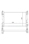 55704136 Su Radyatoru  ( Opel : Corsa D 1.3d  Uyumlu  Fıat : Grande Punto 1.3jtd 75ps 05-- ) 624×396