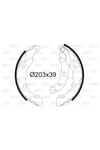 562810 Arka Fren Pabuç Balatası Renault Clio II 98> Clio IV 12> Clio Symbol 02> Dacia Sandero