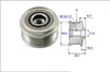Alternatör Kasnağı Astra H-Combo C-Corsa C-D-Merıva 1.3 Cdtı-Doblo-Grande Punto-Lınea 1.3 Mtj Gm 93192631
