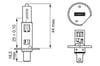 Ampul Plus 150 Gigalight H1 12 V 55 W P14.5S Bosch 1987301135