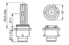 Ampul - Xenon White Hıd - D2s - 35 W - P32d-2 Bosch 1987302910