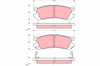 Arka Balata 929 90-92 Xedos 9 95-00 Trw Gdb3264