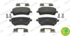 Arka Balata A4 B6 01-05 A4 B7 05-08 A4 Quattro B6 01-05 A4 Quattro B7 05-08 A6 04-12 Ferodo Fdb1655