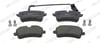 Arka Balata Audı A4 R84 12 >A5 13 >A6 11 > A7 14 > Q5 12 > 2.0Tdi 3.0Tdi Porsche Macan 14 > Ferodo Fdb4410