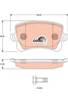 Arka Balata Caddy-Tıguan-Passat-A6-Q3 11 > Trw Gdb1763