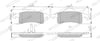 Arka Balata Jeep Grand Cherokee 2.5 Td 95-01 2.7Crd 01-05 3.1Td 4.0 4.7 99-05 Ferodo Fdb1524