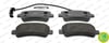 Arka Balata Master Iıı 10>Movano 10> 2.3 Dci Cdti Tek Teker 440601186R-440604591R Ferodo Fvr4348