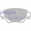 Arka Balata Renault Kangoo 01> Ford Mondeo 00>07 Jaguar X-Type 01>09 Delphı Lp1682
