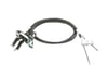 Arka El Fren Telı Orta Sag / Sol Focus I 01>05 Kampanalı Uzunluk: 1483Mm Bosch 1987477932