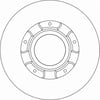 Arka Fren Dısk Aynası Transıt Custom V362 12> Abs Lı O.Ceker Cap 308 16 Trw Df6963s