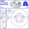 Arka Fren Dısk Aynası Transıt Custom V362 12> Abs Lı O.Ceker Cap 308 16 Delphı Bg9198c