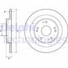 Arka Fren Diski Dolu Tip - Kaplamalı Honda Cıvıc 1.6L N16a İ-Dtec Dizel Fk3 Kasa 13-> 276 Çap X 5 Bijon - Takım Disk Fiyatıdır Delphı Bg4773c