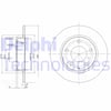 Arka Fren Diski Dolu Tip Mazda 626 2.0L Fs Ge Gf Kasa 92-01 261 Çap X 5 Bijon - Takım Disk Fiy Atıdır Delphı Bg2806